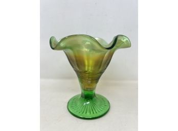 Rare Northwood Carnival Glass Pedestal Bowl