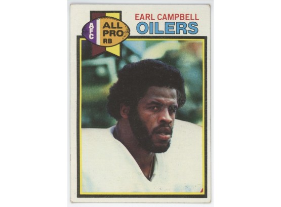 1979 Topps Earl Campbell Rookie