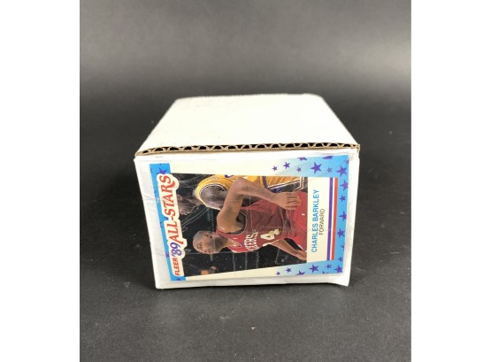 Complete 1989 Fleer Basketball Set W/ Complete Sticker Set!