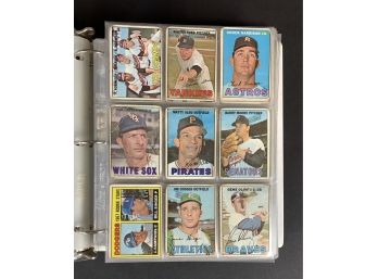 Partial 1967 Topps Baseball Set W/ Mickey Mantle And More (410/609)