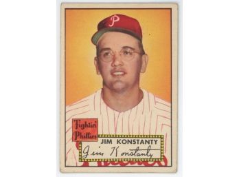 1952 Topps #108 Jim Konstanty