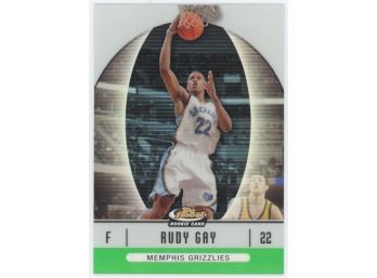 2006 Finest Green Refractor Rudy Gay Rookie #/199