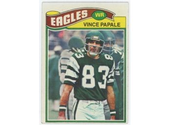 1977 Topps Vince Papale Rookie