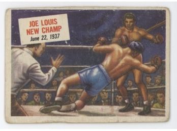 1954 Scoop Joe Louis New Champion