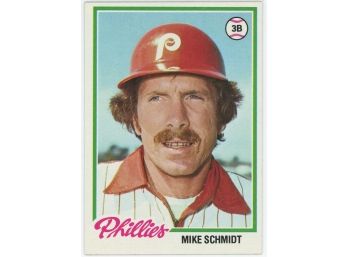 1978 Topps Mike Schmidt