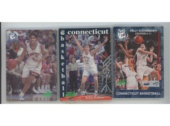 Lot Of (3) Sealed First Union UConn Women's Basketball Team Sets