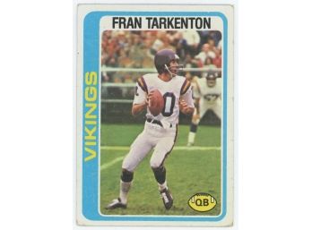 1978 Topps Fran Tarkenton