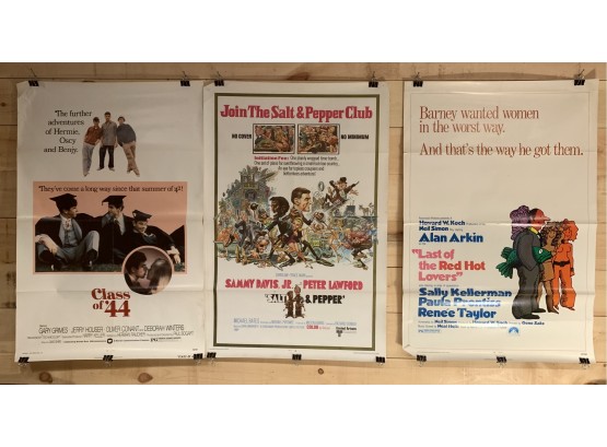 Lot Of 3 Movie Posters