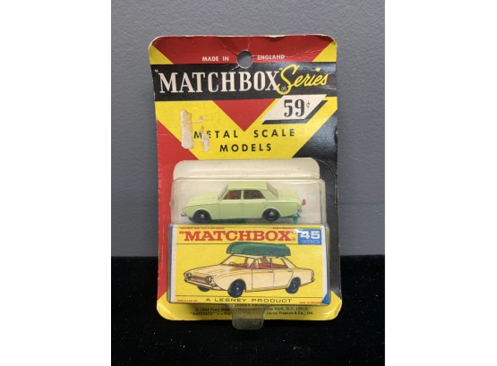 Matchbox Ford Corsair In Box On Card