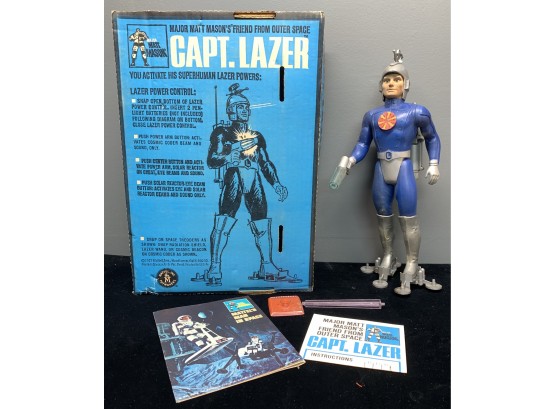 Captain Lazer With Original Box