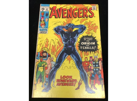 Avengers #87 Origin Of T'challa