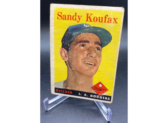 1958 Topps Sandy Koufax