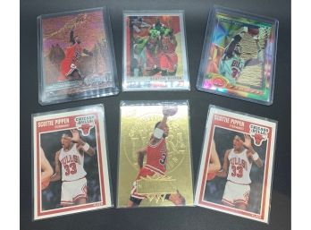 Scottie Pippen Basketball Card Lot