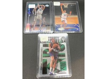 1999 (3) Card Dirk Nowitzki Rookie Lot