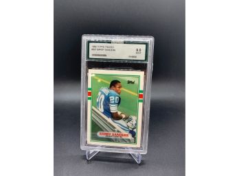 1989 Topps Traded Barry Sanders Rookie AGS Graded 9