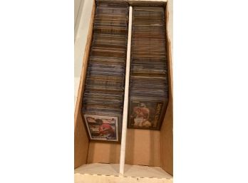 2 Row Shoe Box Of 1990s Sports Cards