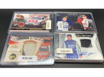 Racing Game Used And Autograph Lot