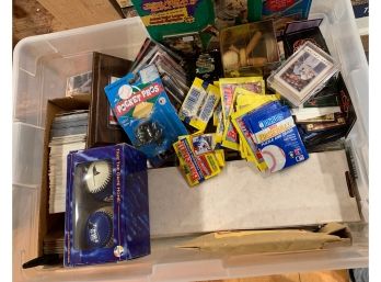 Box Lot Of Misc. Sports Items