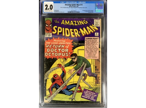 Amazing Spiderman #11 SGS 2.0 2nd App Doctor Octopus