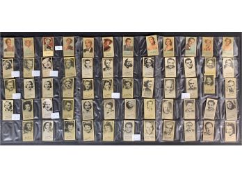Lot Of (59) 1920s Movie Vending Cards