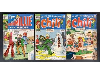 Lot Of Marvel Millie And Chili Comics