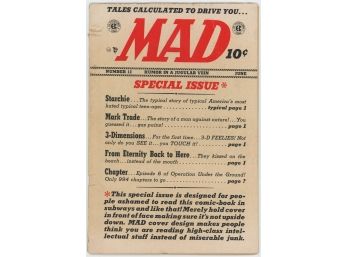 MAD Magazine #12 EC Comics