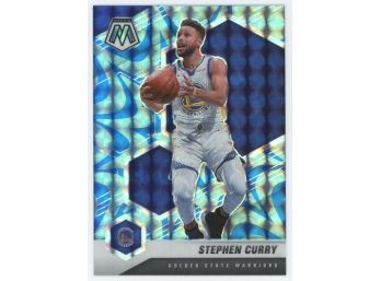 2020 Mosaic Teal Explosion Prizm Stephen Curry