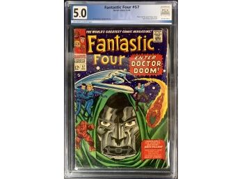 Fantastic Four #57 PGX 5.0 Inhumans App
