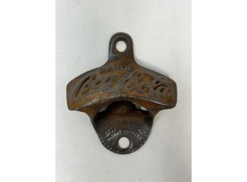 Vintage 1940s Coca Cola Starr X Metal Bottle Opener