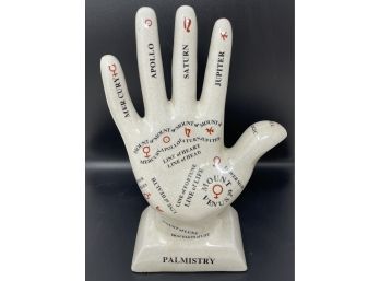 Phrenology Hand Model Porcelain