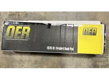 1970-1981 Firebird Dash Pad In Box