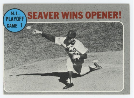 1970 Topps Tom Seaver Wins Opener!