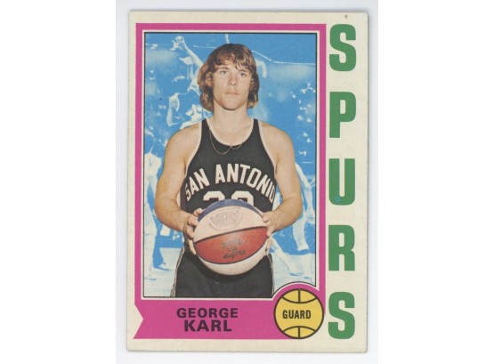 1974 Topps George Karl Rookie
