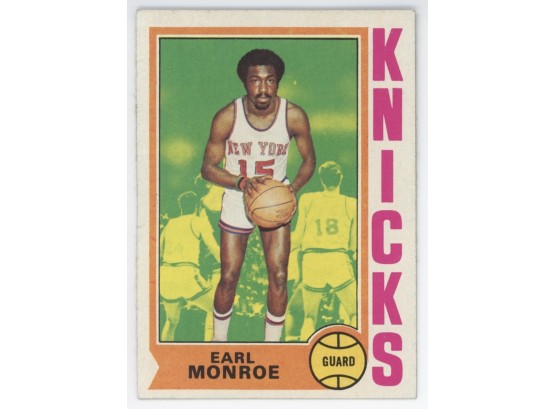 1974 Topps Earl Monroe