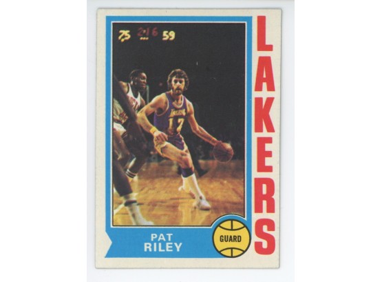 1974 Topps Pat Riley