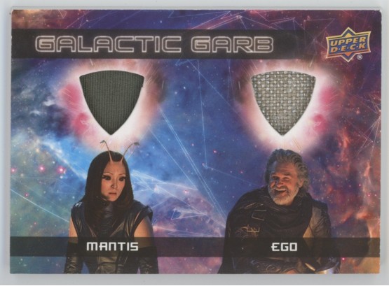 2017 Upper Deck Guardians Of The Galaxy Mantis/ Ego Film Used Relic