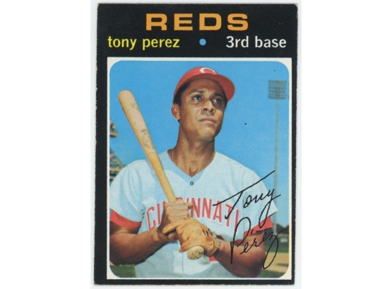 1971 Topps #580 Tony Perez