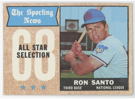 1968 Topps Ron Santo All Star