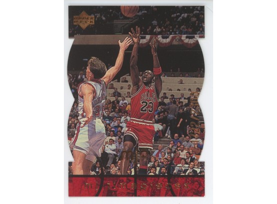 1998 Upper Deck MJX Michael Jordan Di Cut #/2300