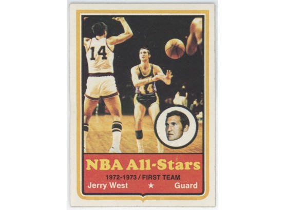 1973 Topps Jerry West All Star