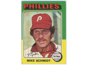 1975 Topps Mike Schmidt