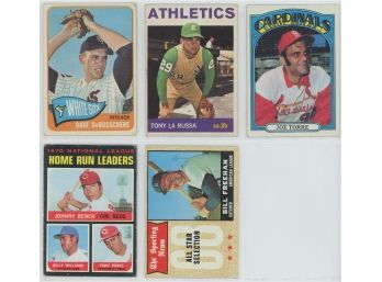 1960s-70s Baseball Lot With Stars