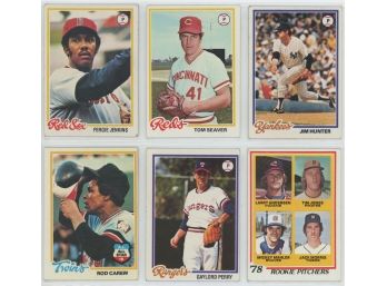 1978 Topps Baseball Stars Lot