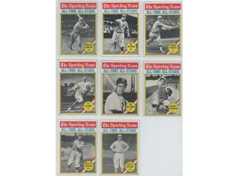 1976 Tops All Time Greats Lot W/ Ted Williams And More!