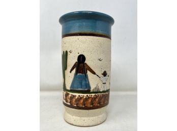 Signed Navajo Vase