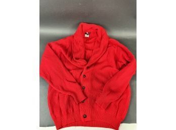 Vintage Patrick James Reserve Mens Wool Sweater XXL Red