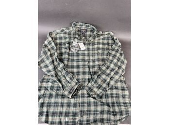 New With Tags Mens Vintage Woolrich Flannel Shirt Size XL