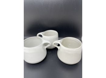 Bennington Pottery Mugs (3)