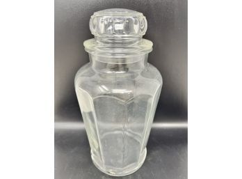 Vintage Apothecary Style Glass Jar