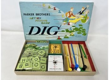 Vintage Parker Brothers Letter Picking Game